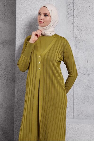 Alvina ELBİSELİ TRİKO TAKIM 44963