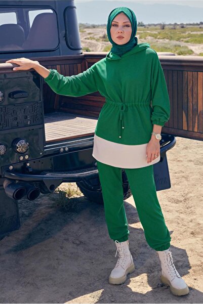 Alvina Hooded Pants Suit 44264