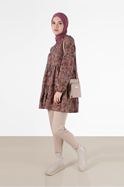 Alvina ΤΟΥΝΙΚ ΠΑΝΤΑΡΕΙΑ ΜΕ ΣΧΕΔΙΟ ΜΕ ΛΕΠΤΟΜΕΡΗ ΔΑΝΤΕΛΑ 42320