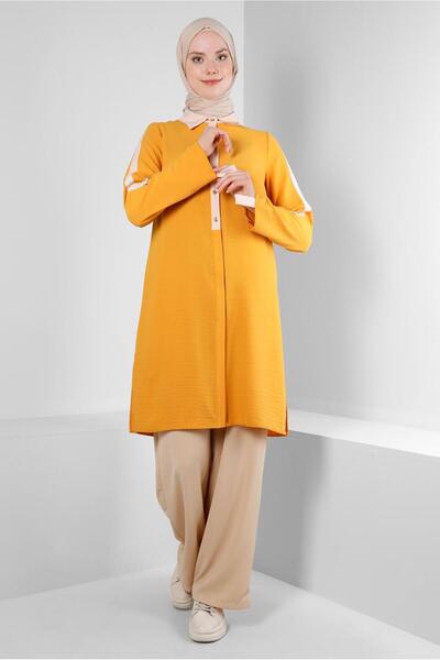 Alvina SHIRT COLLAR BUTTONED TUNIC 43705