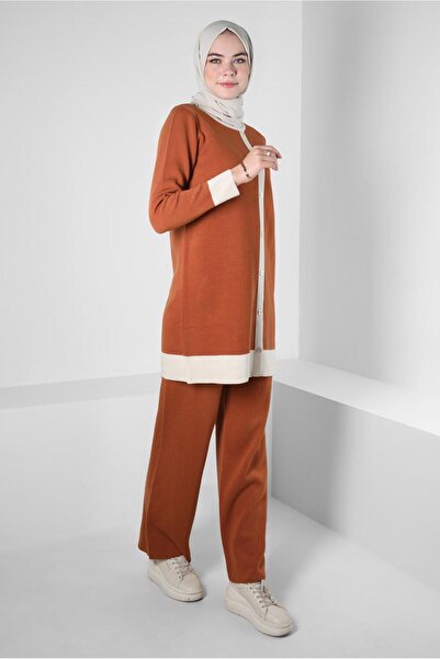 Alvina Knitwear Pants Suit 44082