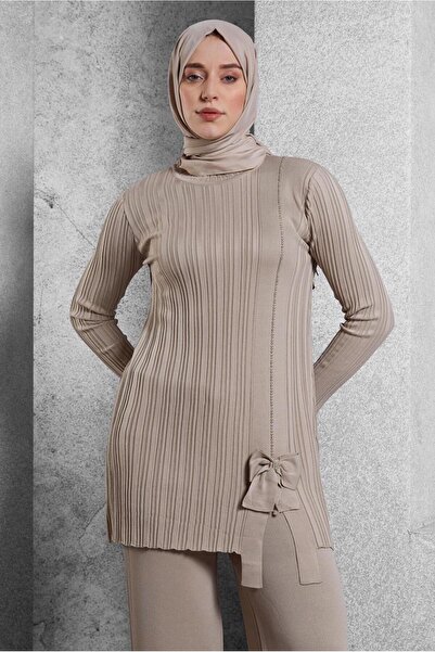 Alvina 44955 Model Stone Printed Trousers Set