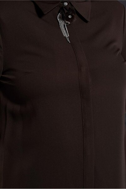 Alvina Brooch Detailed Tunic 20625