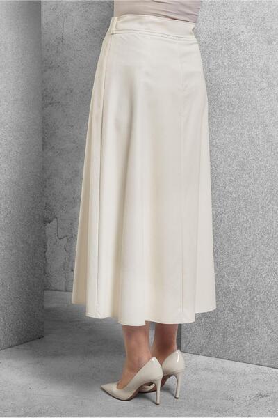 Alvina KEMERLİ SUNİ DERİ ETEK 60629