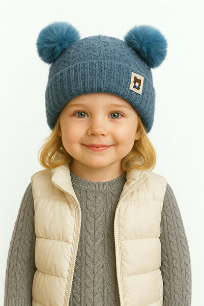GizaKids Fleece-Lined Winter Children's Hat / Girls and Boys Beanie