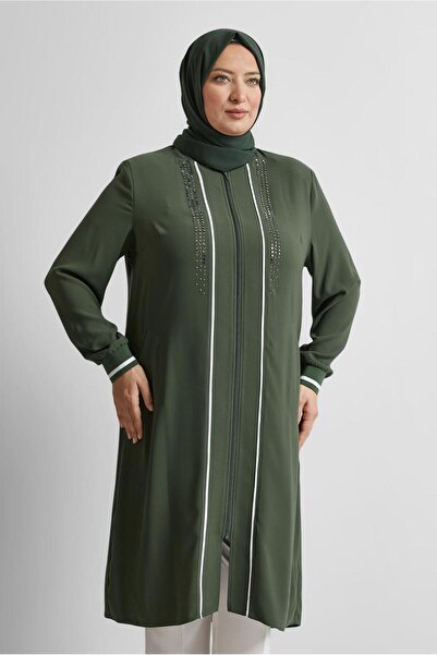 Alvina Stone Detail Large Size Tunic 20558