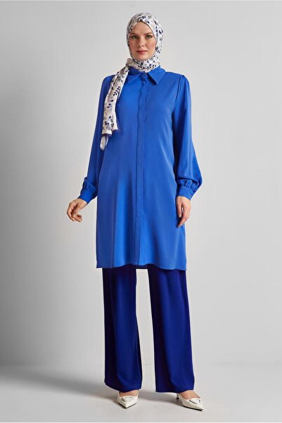 Alvina Shirt Collar Tunic 45437