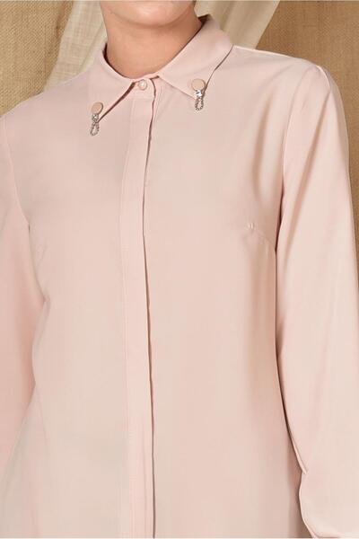 Alvina Classic Tunic with Brooch Detail 4885