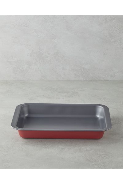 English Home Baker’s Choice Karbon Çelik Fırın Kabı 24 x 32 x 4,7cm Kırmızı