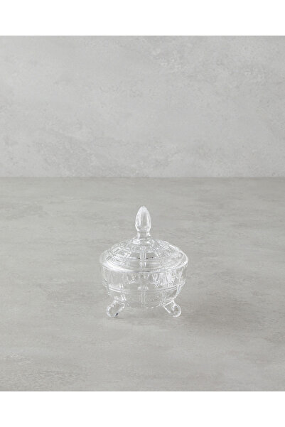 English Home Candessa Cam Şekerlik 12x10,5 cm Şeffaf