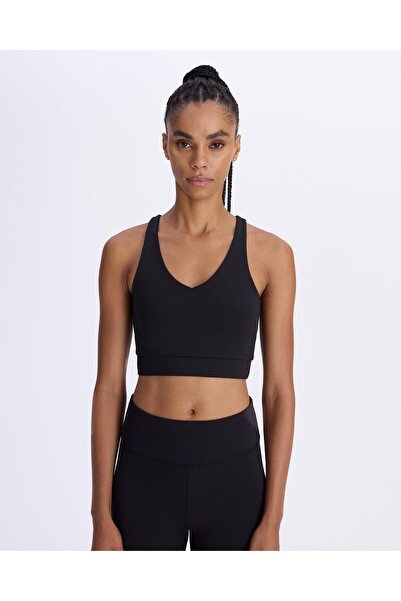 Kappa Berly Bra Kadın Siyah Skin Fit Sporcu Sütyeni