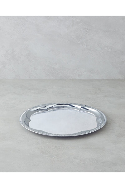 English Home Noble Metal Tepsi 35 cm Silver