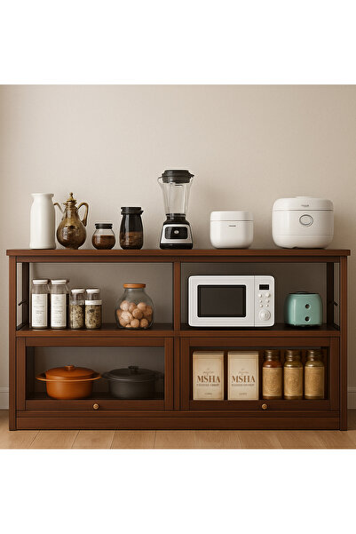 AGD Side Storage Cabinet, Multi-Use Cabinet for Living Room, Office, and Kitchen