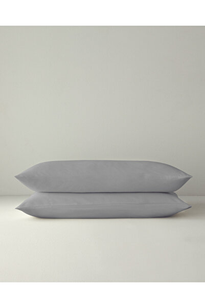 English Home Micell Cotton Satin 2-Piece Pillowcase 50X70 cm Silver