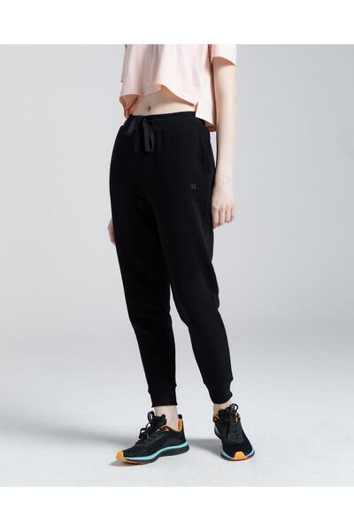 Kappa Authentic Yoko Women's Black Comfort Fit Sweatpants