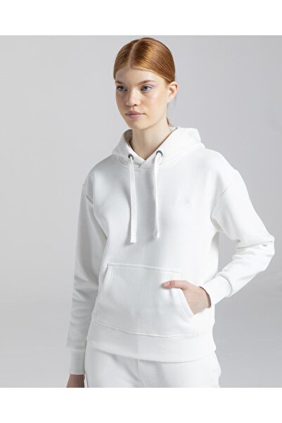 Kappa Αυθεντικό γυναικείο μπεζ Comfort Fit Hoodie Kei
