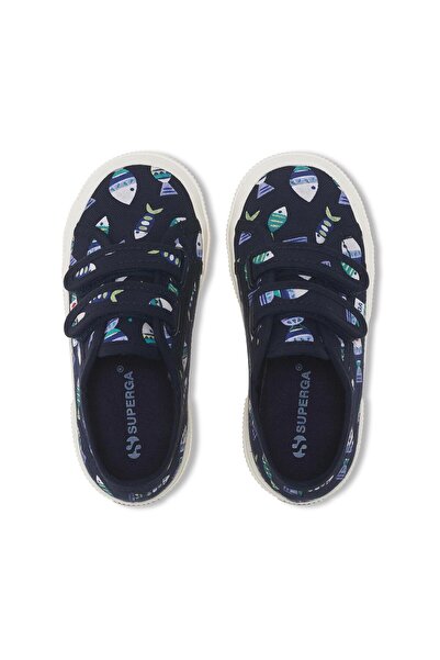 Superga 2750 Kids Straps Candy Fish Erkek Çocuk Lacivert Sneaker