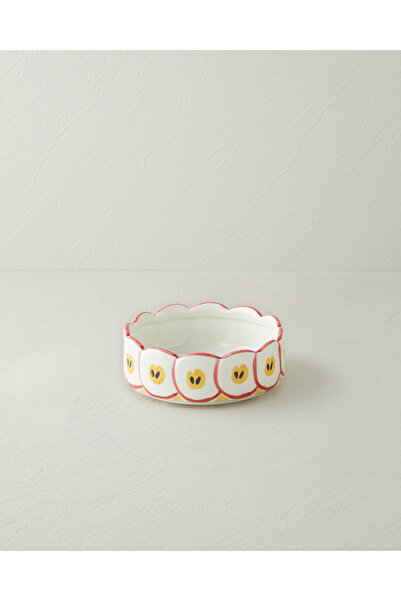 English Home Apple Stoneware Bowl 15.5 cm Red