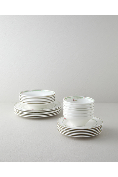 English Home Luz Bone Порцеляновий столовий сервіз 24 предмети 6 осіб Кольоровий