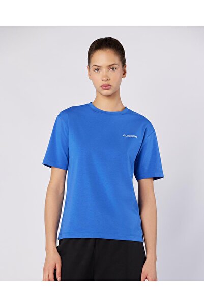 Kappa Jendyna Kadın Mavi Regular Fit Tişört