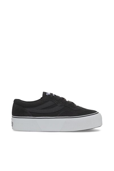 Superga 3041 Revolley Colorblock Platform Kadın Siyah Platform Sneaker