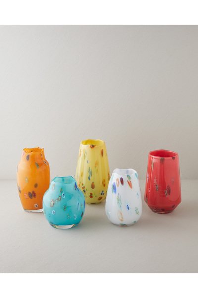 English Home Stery Vazo 25 cm Kırmızı