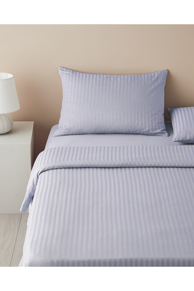 English Home Crystal Silky Twill King Size Duvet Cover Set 240X220 cm Blue