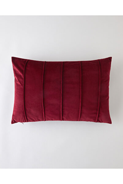 English Home Belicia Decorative Throw Pillow 35X55 cm Burgundy