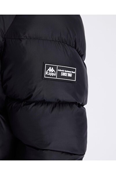 Kappa Authentic Gratia Men's Black Comfort Fit Puffer Jacket