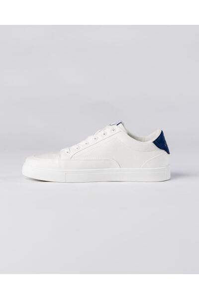 Kappa Sonnie Erkek Beyaz-Lacivert Regular Fit Sneaker