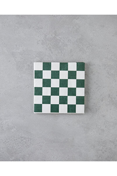 English Home Dalmata 20'li Kağıt Peçete 33x33 cm Yeşil