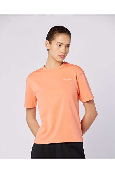 Kappa Jendyna Kadın Somon Regular Fit Tişört