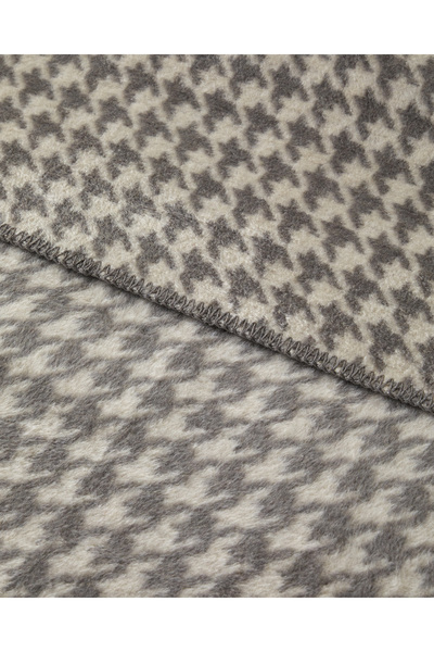 English Home Urban Hound Pamuk Akrilik Tek Kişilik Battaniye 150x200 cm Bej