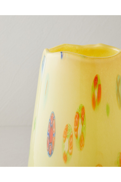 English Home Stery Vazo 30 cm Sarı