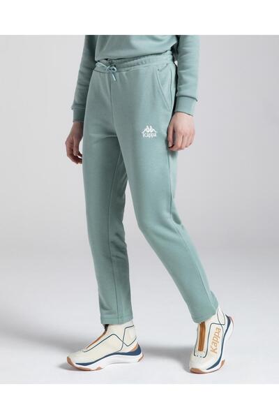 Kappa Authentic Nori Women's Green Regular Fit Sweatpants