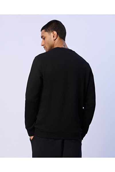 Kappa Tonnio Erkek Siyah Regular Fit Sweatshirt