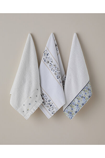 English Home Florina Cotton Face Towel 50X80 cm White