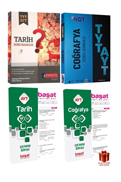 Referans Yayınları Pandül Yayınları TYT AYT Tarih+Referans Coğrafya SB+Başat ...