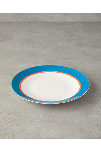 English Home Carny Bone Porselen Servis Tabağı 25 cm Mavi