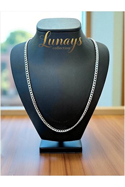 Lunays سلسلة للجنسين موديل جاودرة ستانلس ستيل 3 مل