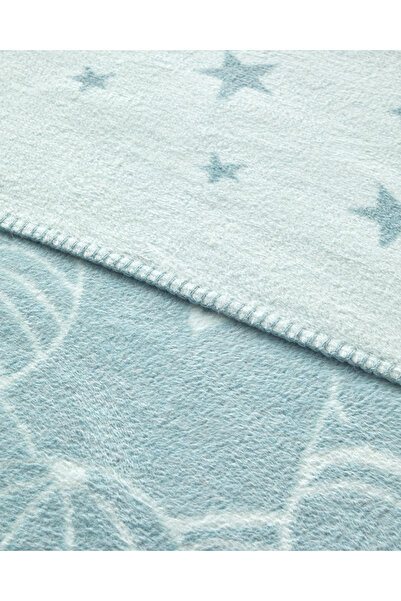 English Home Glowing Bears Pamuklu Bebe Battaniye 100x120 cm Seledon