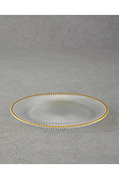 English Home Farfurie din sticlă Graceful Shapes, aurie