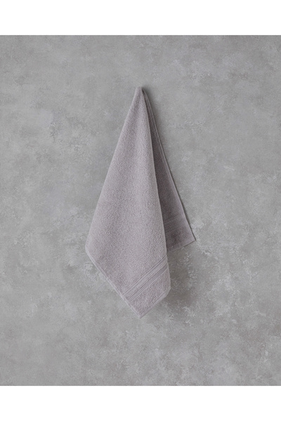 English Home Pure Basic Бавовняний рушник для обличчя 50x90 см Сірий