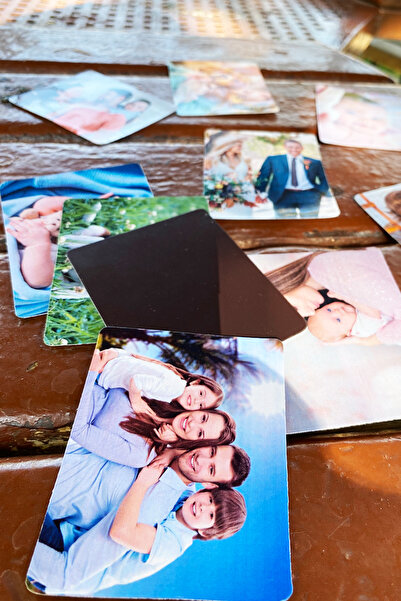 CiciMagnet 20 Adet 9x7 cm Kişiye Özel Fotoğraflı Resimli Buzdolabı Magneti
