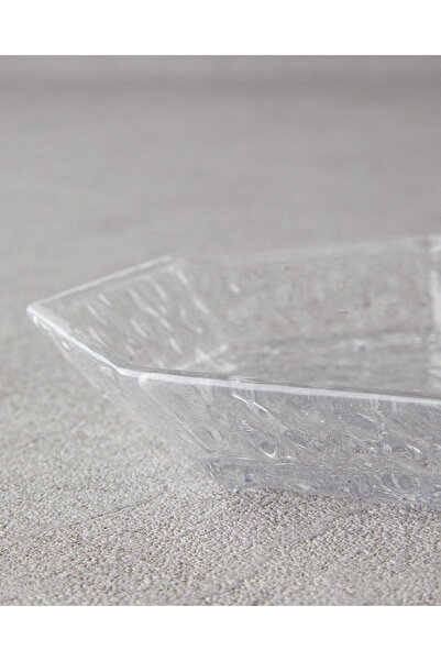 English Home 16 cm Clear Jesse Glass Cake Plate