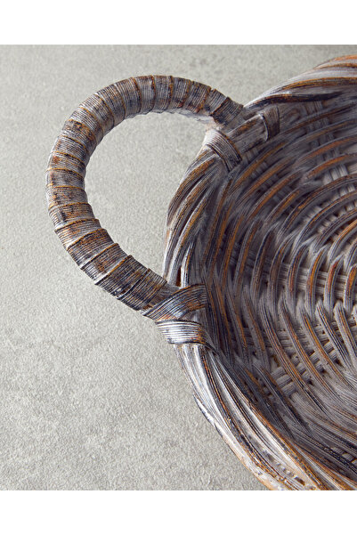 English Home Darcy Polyresin Dekoratif Tepsi Kahve