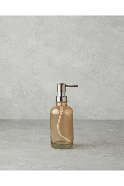 English Home Rustic Cam Banyo Sıvı Sabunluk Amber