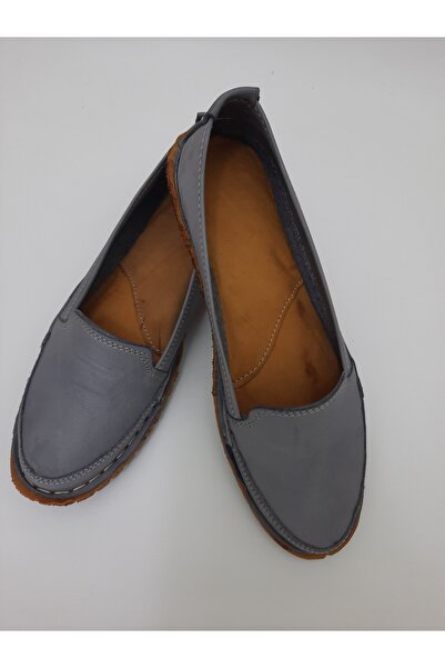 KAPAR 100% Γνήσιο Δέρμα και Χειροποίητο, Μοντέλο Casual Ballerina Smoked Color