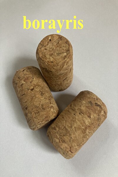 Vinomarket Borayris Bottle Cork, Wine Bottle Cork Agglomer - 100 Pieces