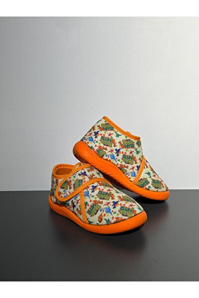 nioni Daily Girl's Boy's Slippers Home Shoes Flexible Non-Slip Sole Velcro Nursery Kindergarten Shoes